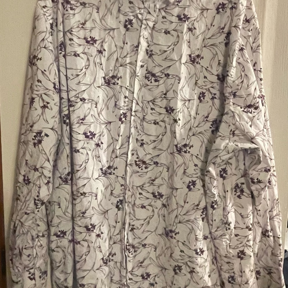 Murano Slim fit 4XB printed Long Sleeve Shirt